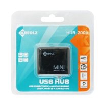 Разветвитель USB Kreolz HUB-200b
