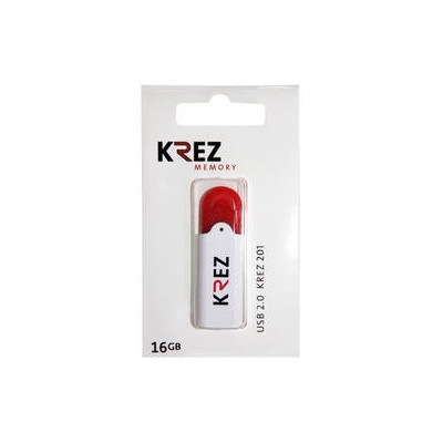 флешка Krez 16GB 201 Red
