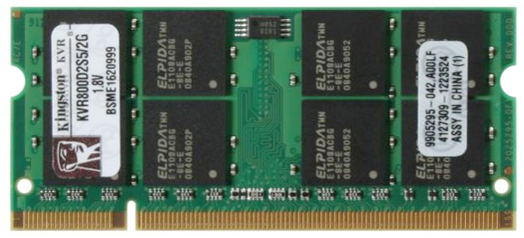 оперативная память Kingston KVR800D2S5-2G