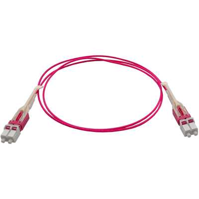 Патч-корд оптический Lanmaster LAN-2LC-2LC/OM4H-1.0