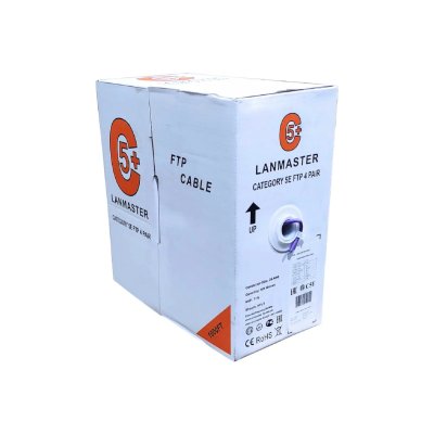 Витая пара Lanmaster LAN-5EFTP-HFLT-OR