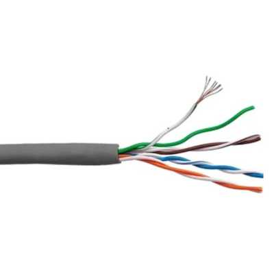 Витая пара Lanmaster LAN-5EUTP-PT-LSZH-GY