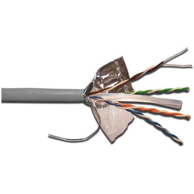 Витая пара Lanmaster LAN-6AFTP-LSZH-GY