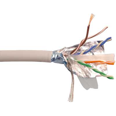витая пара Lanmaster LAN-6EFTP-PT-LSZH-GY