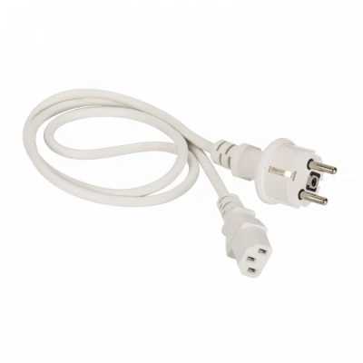 Кабель питания Lanmaster LAN-PP13/SH-10-WH
