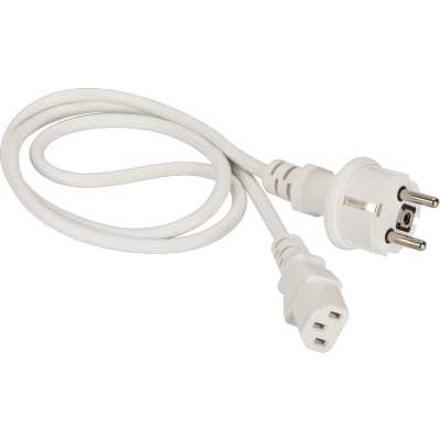 кабель питания Lanmaster LAN-PP13/SH-2.0-WH