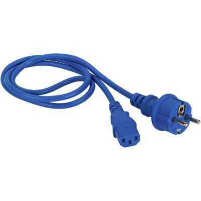 Кабель питания Lanmaster LAN-PP13/SH-3.0-BL
