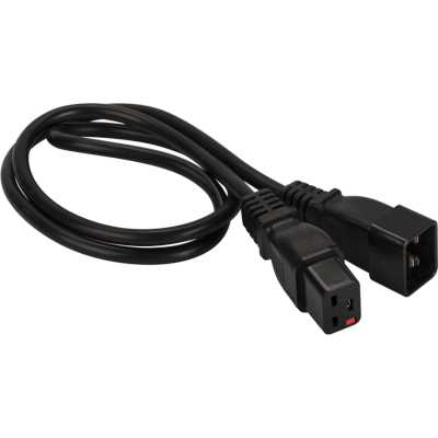 кабель питания Lanmaster LAN-PP19L/20-0.5-BK