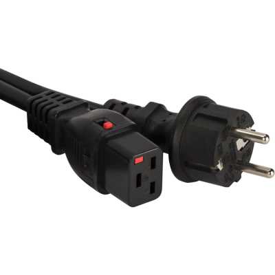 кабель Lanmaster LAN-PP19L/SH-5.0-BK