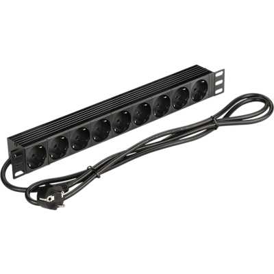 блок розеток Lanmaster NM-PD16A-9XSH-2.0
