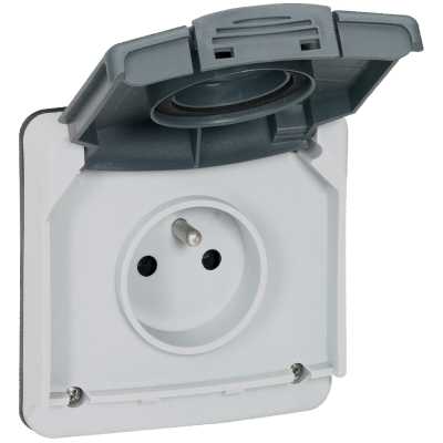 розетка силовая Legrand Plexo 90486