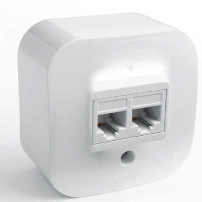 розетка компьютерная Legrand Quteo 782228