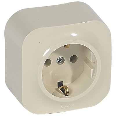 розетка силовая Legrand Quteo 782241