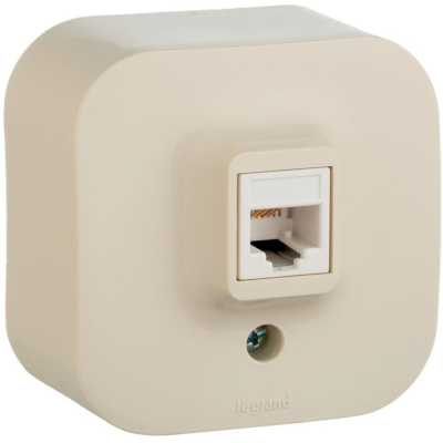розетка компьютерная Legrand Quteo 782254
