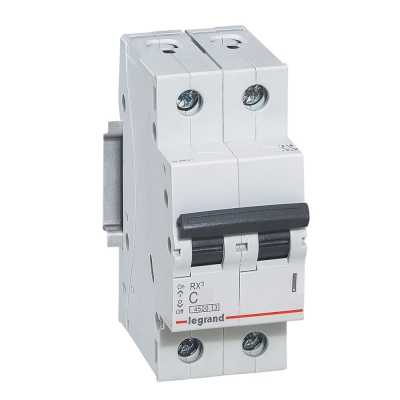 автоматический выключатель Legrand RX3 2P (C) 4.5kA 40А 419701
