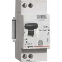 Автоматический выключатель Legrand RX3 2П 30 мА C 6 кА AC 6А 419396