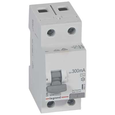 выключатель дифференциального тока Legrand RX3 2П 300mA 40А тип AC 402033