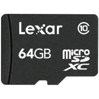 Карта памяти Lexar 64GB LSDMI64GABEUC10A