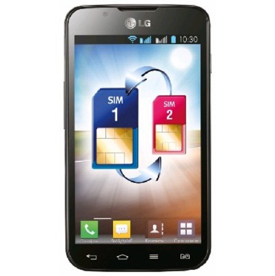 смартфон LG Optimus L7 P715 Black/Blue
