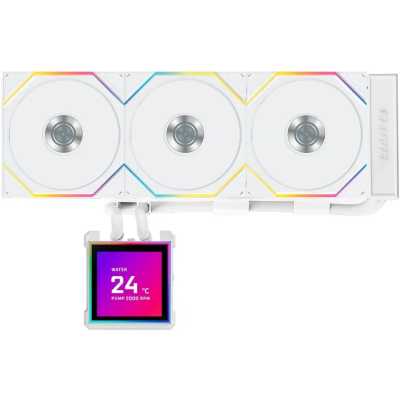 Кулер Lian Li HydroShift II LCD-S 360TL ARGB White