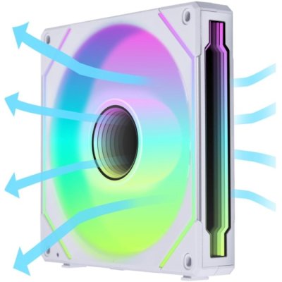 Кулер Lian Li Uni Fan SL-INF 140 Reverse ARGB White 1 Pack