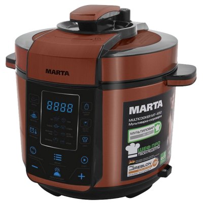 мультиварка Marta MT-4312 Black-Red
