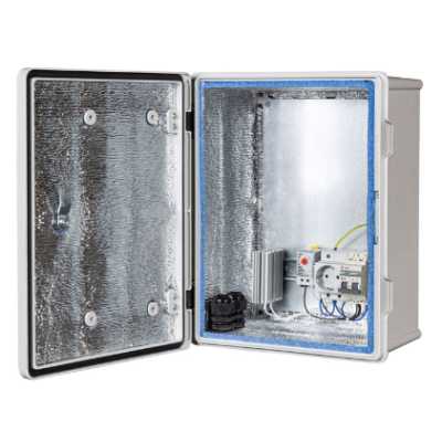 Телекоммуникационный шкаф Mastermann-Пластик-2УТ+