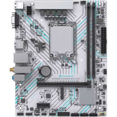 Материнская плата Maxsun B760M Gaming WiFi ICE