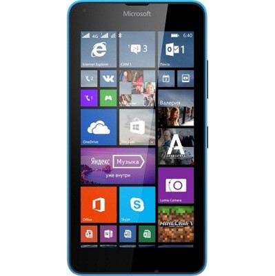 смартфон Microsoft Lumia 640 Dual Sim Cyan