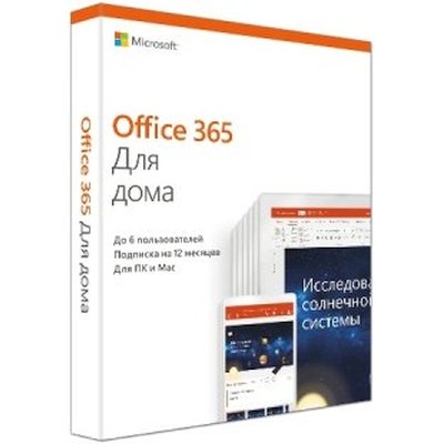 офисное приложение Microsoft Office 365 Home 6GQ-00960