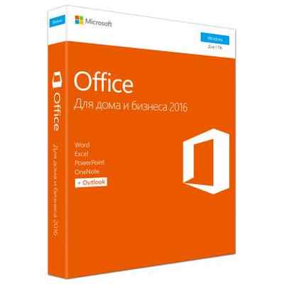 программное обеспечение Microsoft Office Home and Business 2016 T5D-02705