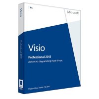 Программное обеспечение Microsoft Visio Professional 2013 H30-05349