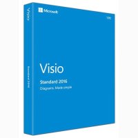 Программное обеспечение Microsoft Visio Standart 2016 D86-05540