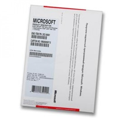 операционная система Microsoft Windows XP Home Edition 25C-00001