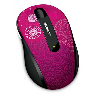 мышь Microsoft Wireless Mobile Mouse 4000 Pirouette Pink