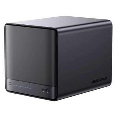 Сетевое хранилище Minisforum N5PRO-370/16GB+0+128GB