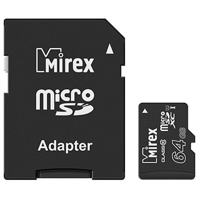карта памяти Mirex 64GB 13613-AD10SD64