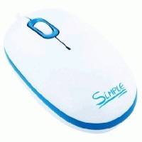 Мышь Simple S1 Blue