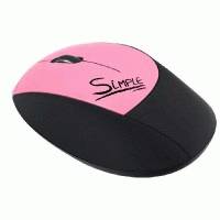 Мышь Simple S4 Pink