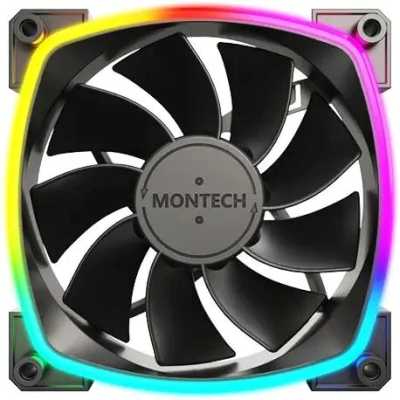 Кулер Montech RX120 Reverse ARGB Black