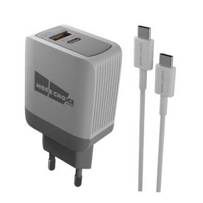 сетевое зарядное устройство More choice NC71Sa White