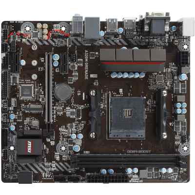 материнская плата MSI A320M Grenade