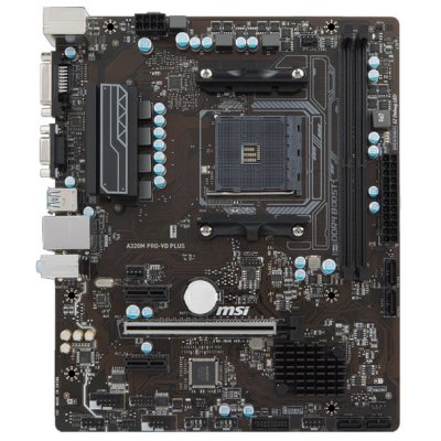 материнская плата MSI A320M Pro-VD Plus