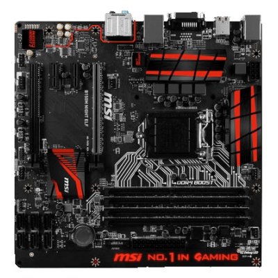 материнская плата MSI B150M Night Elf