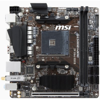 материнская плата MSI B350I Pro AC