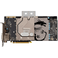 Видеокарта MSI GeForce GTX 1080 Sea Hawk EK X