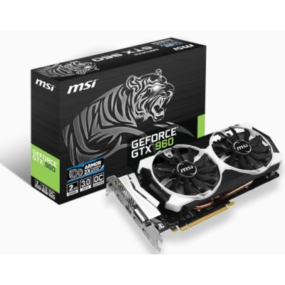 видеокарта MSI GeForce GTX 960 2GD5T OC V2