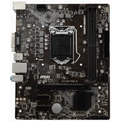 материнская плата MSI H310M Pro-D