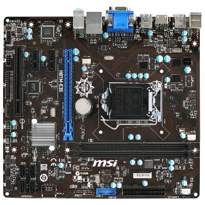 материнская плата MSI H81M-E35