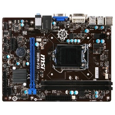 материнская плата MSI H87M-P33
